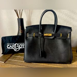 Simply Classic Carbotti Leather Bag